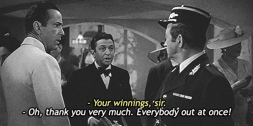 Miles Spencer - Your winnings sir