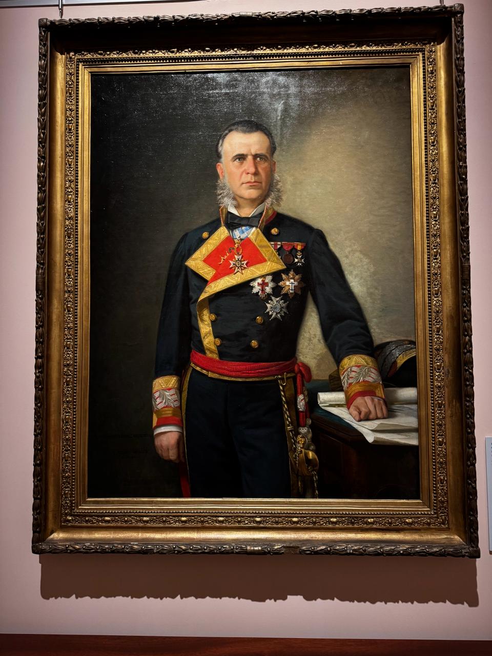 19th century portrait Spanish admiral officer Prado Museum Madrid